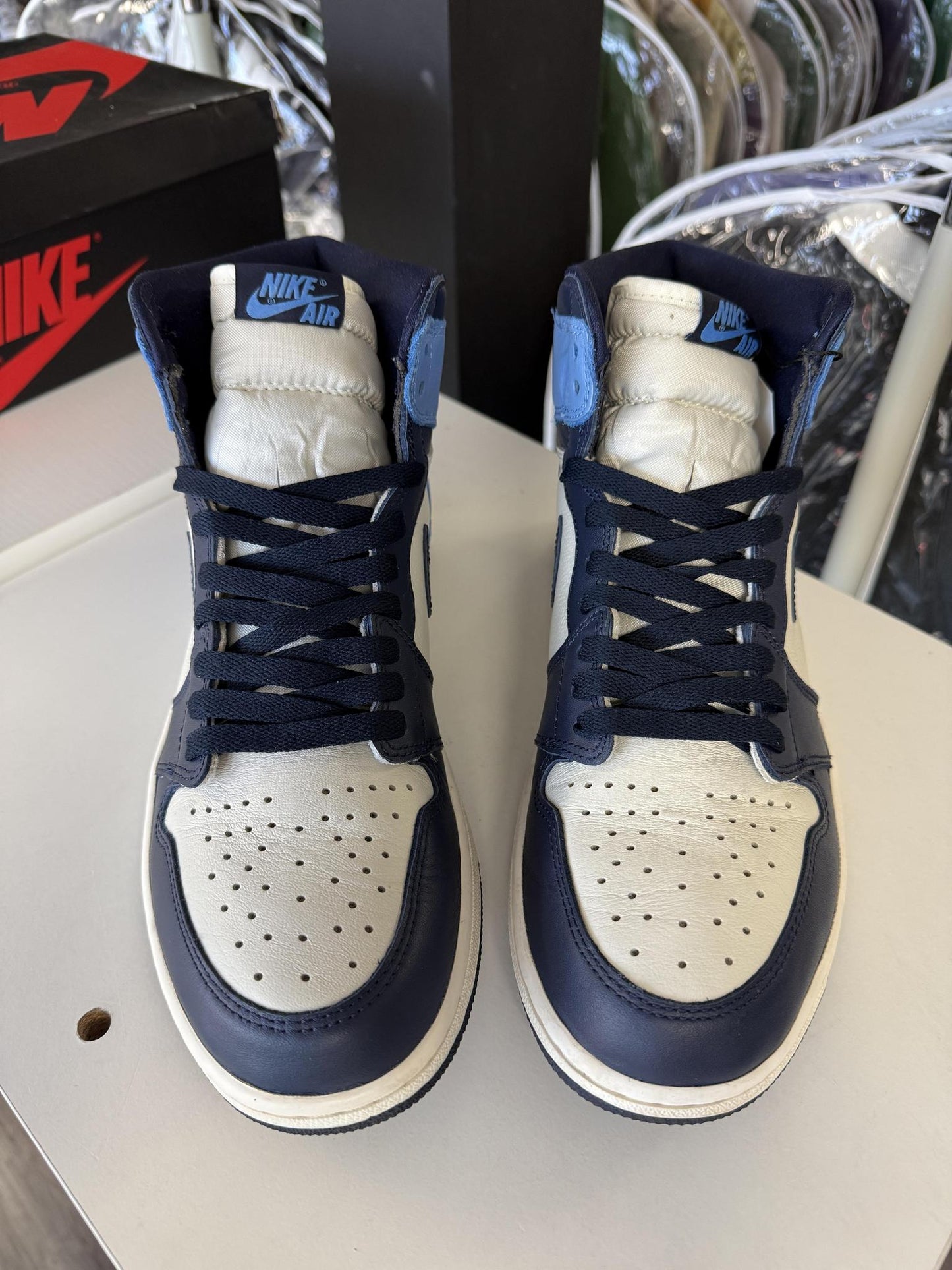 Jordan 1 "Obsidian" Used Size 10