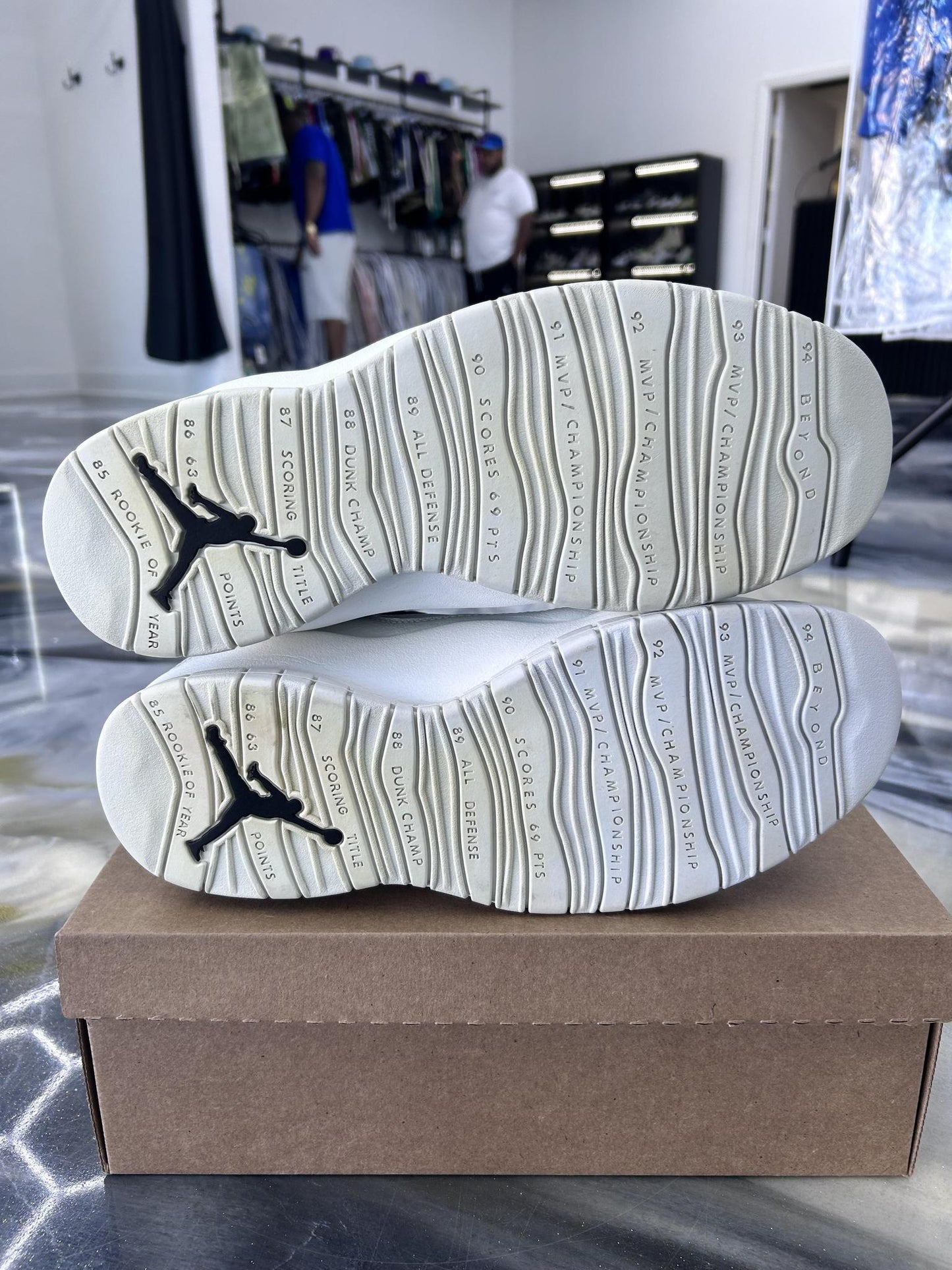 Jordan 10 "I'm Back" Used Size 13