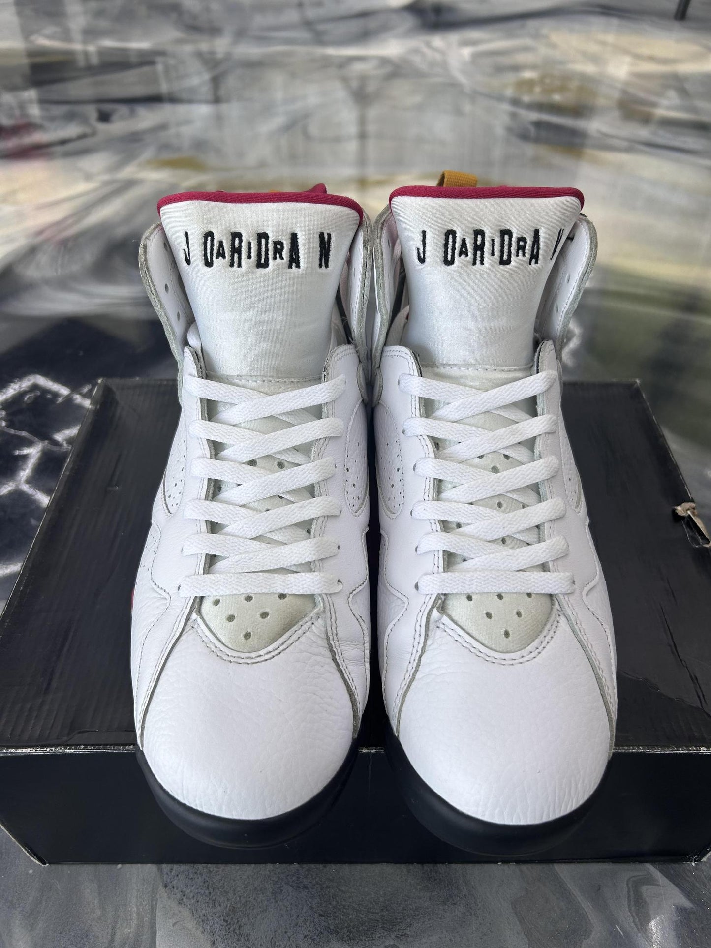 Jordan 7 "Cardinal" Used Size 9.5