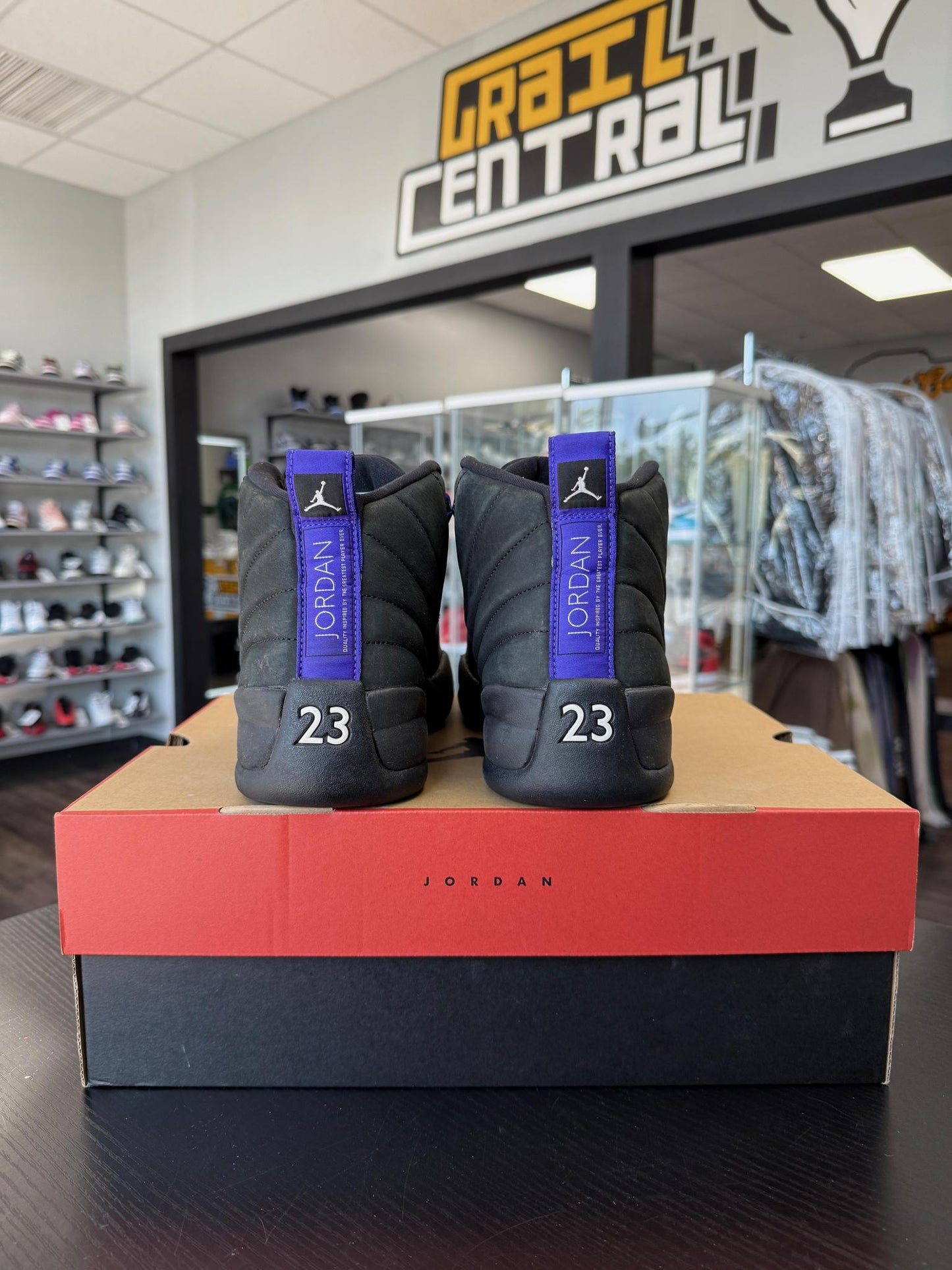 Jordan 12 "Dark Concord" Used Size 12