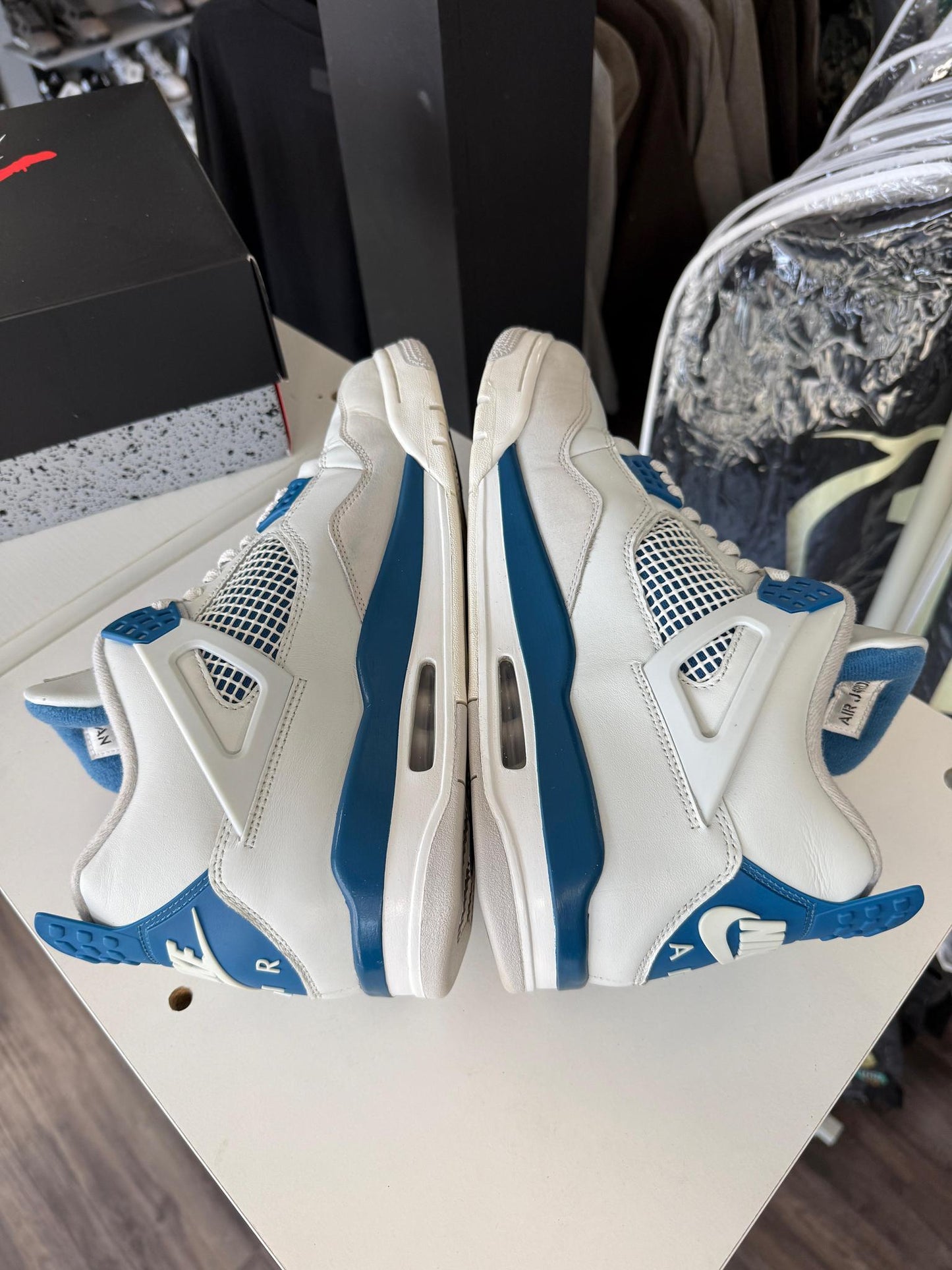 Jordan 4 "Military Blue" Used Size 13