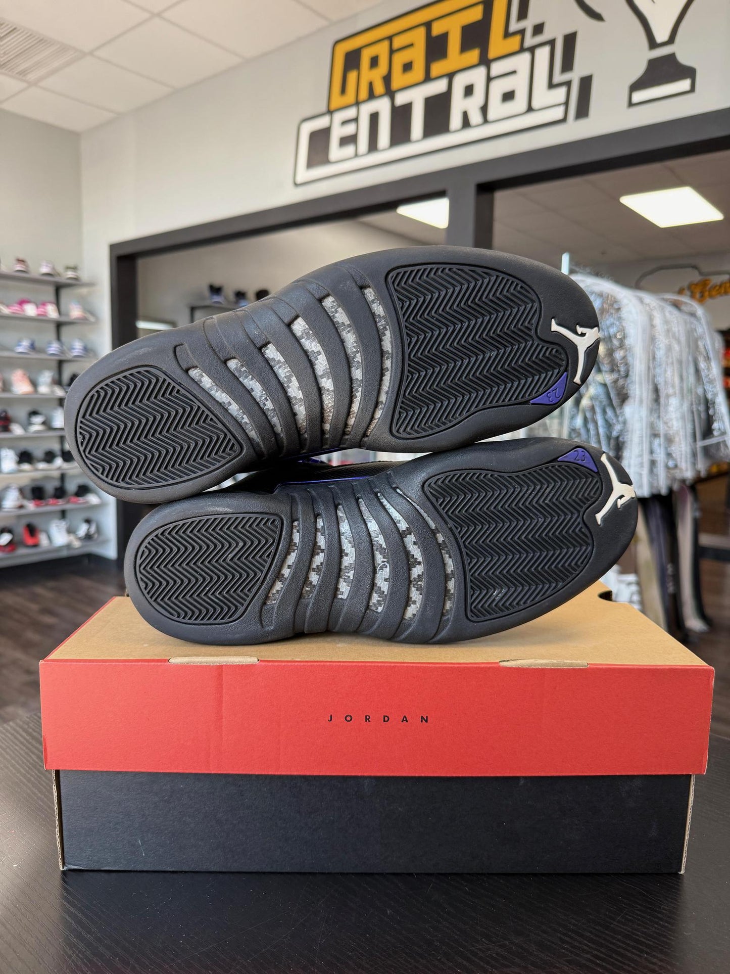 Jordan 12 "Dark Concord" Used Size 12