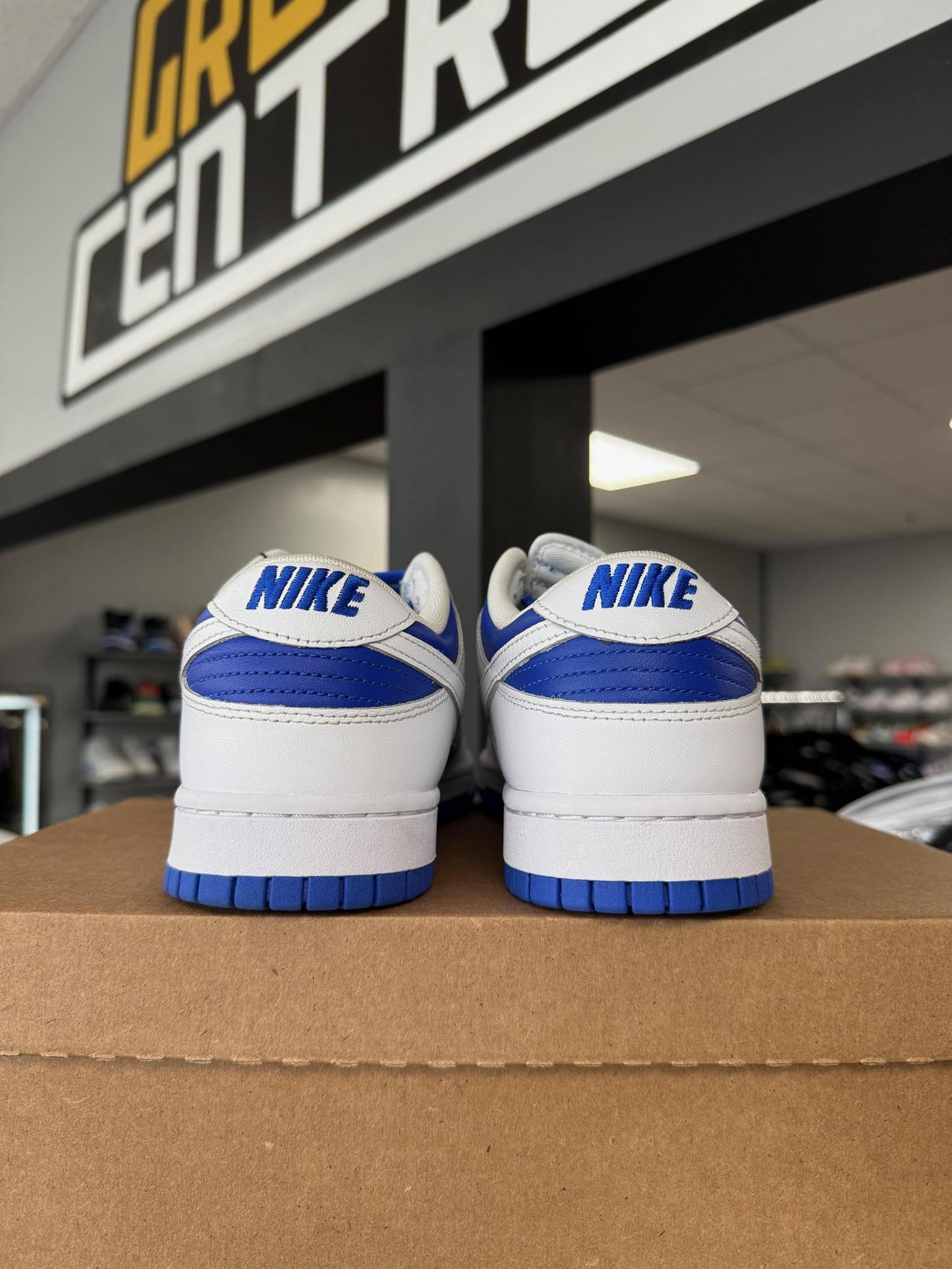 Nike Dunk Low "Racer Blue" Used Size 10