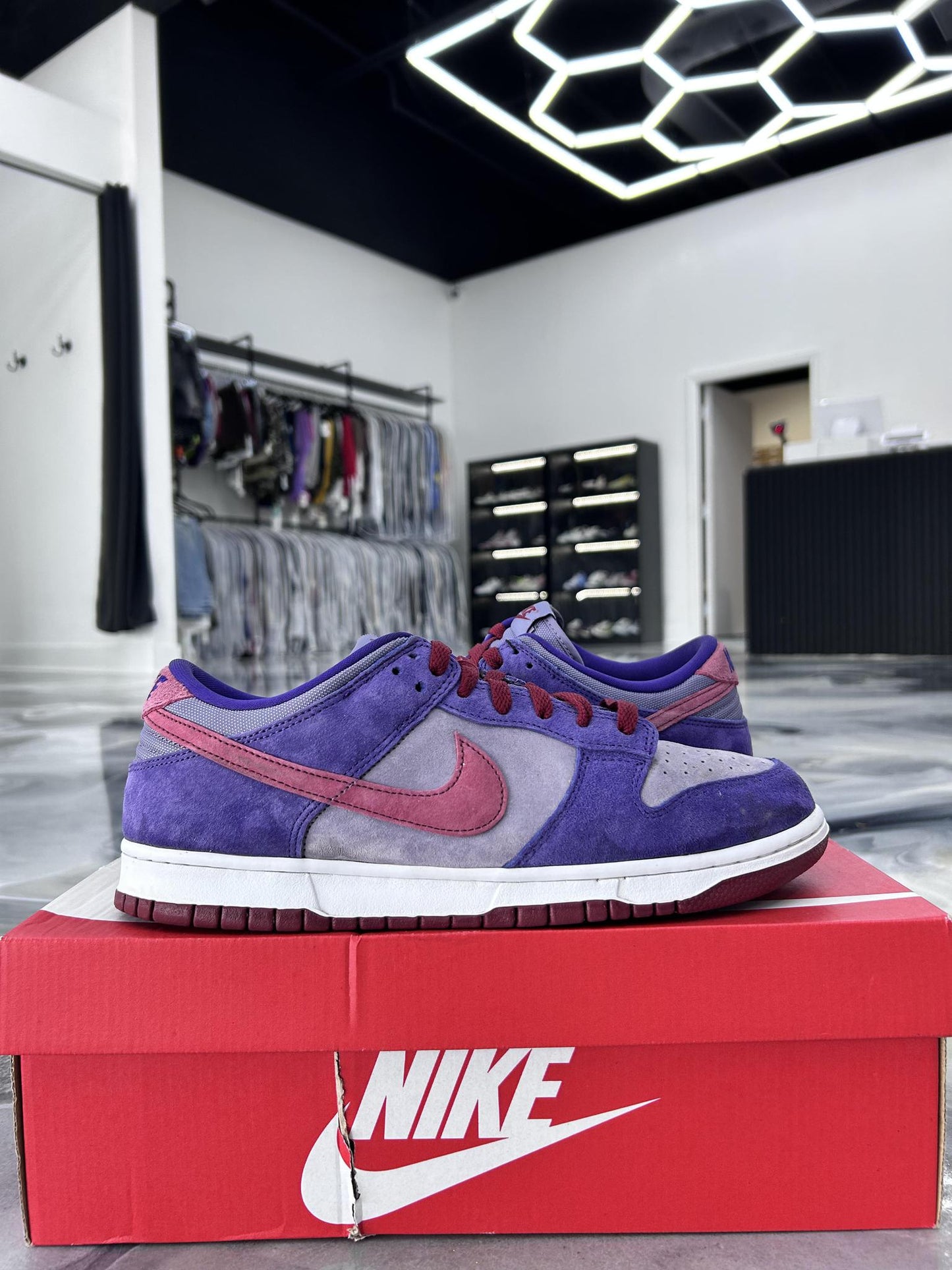 Nike Dunk Low "Plum" Used Size 10.5