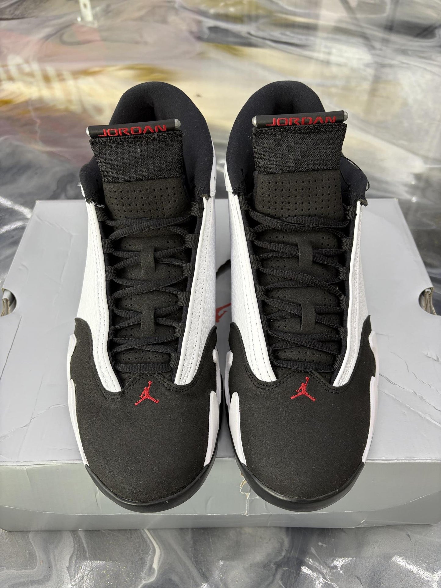 Jordan 14 "Black Toe" Used Size 12