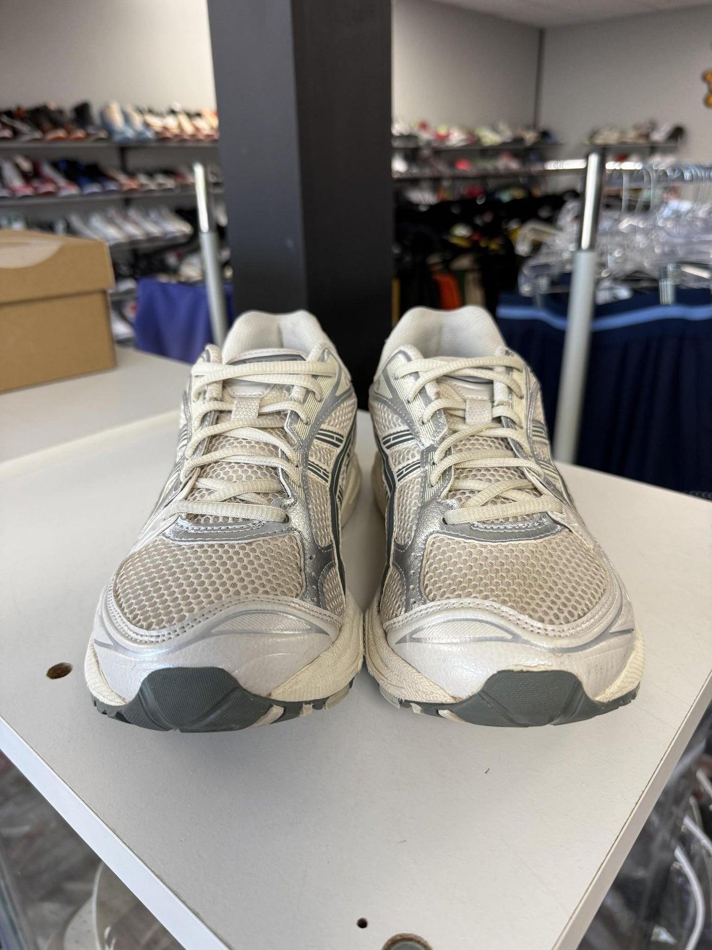 Asics Gel Kayano 14 "Birch Dark Pewter" Used Size 9