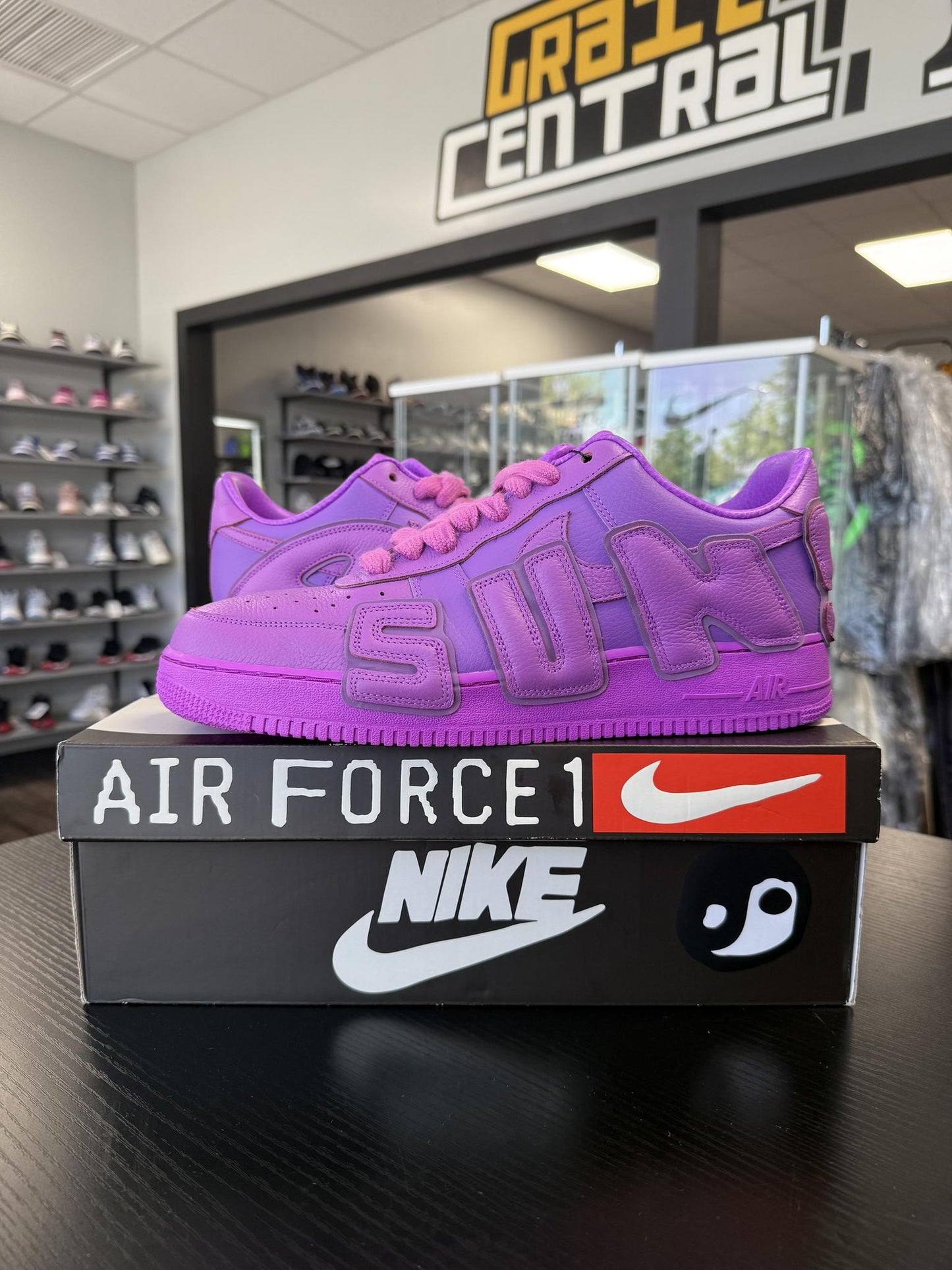 Nike Air Force 1 Low X CPFM "Fuchsia Dream" Used Size 13