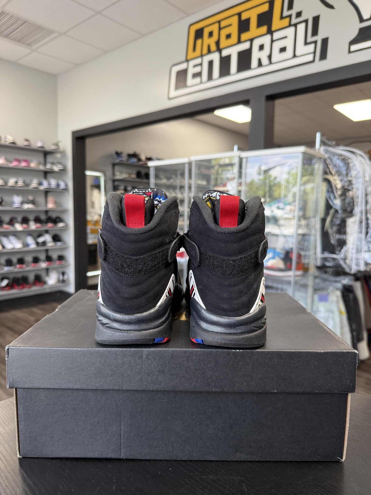 Jordan 8 "Playoff" Used Size 7Y/8.5W