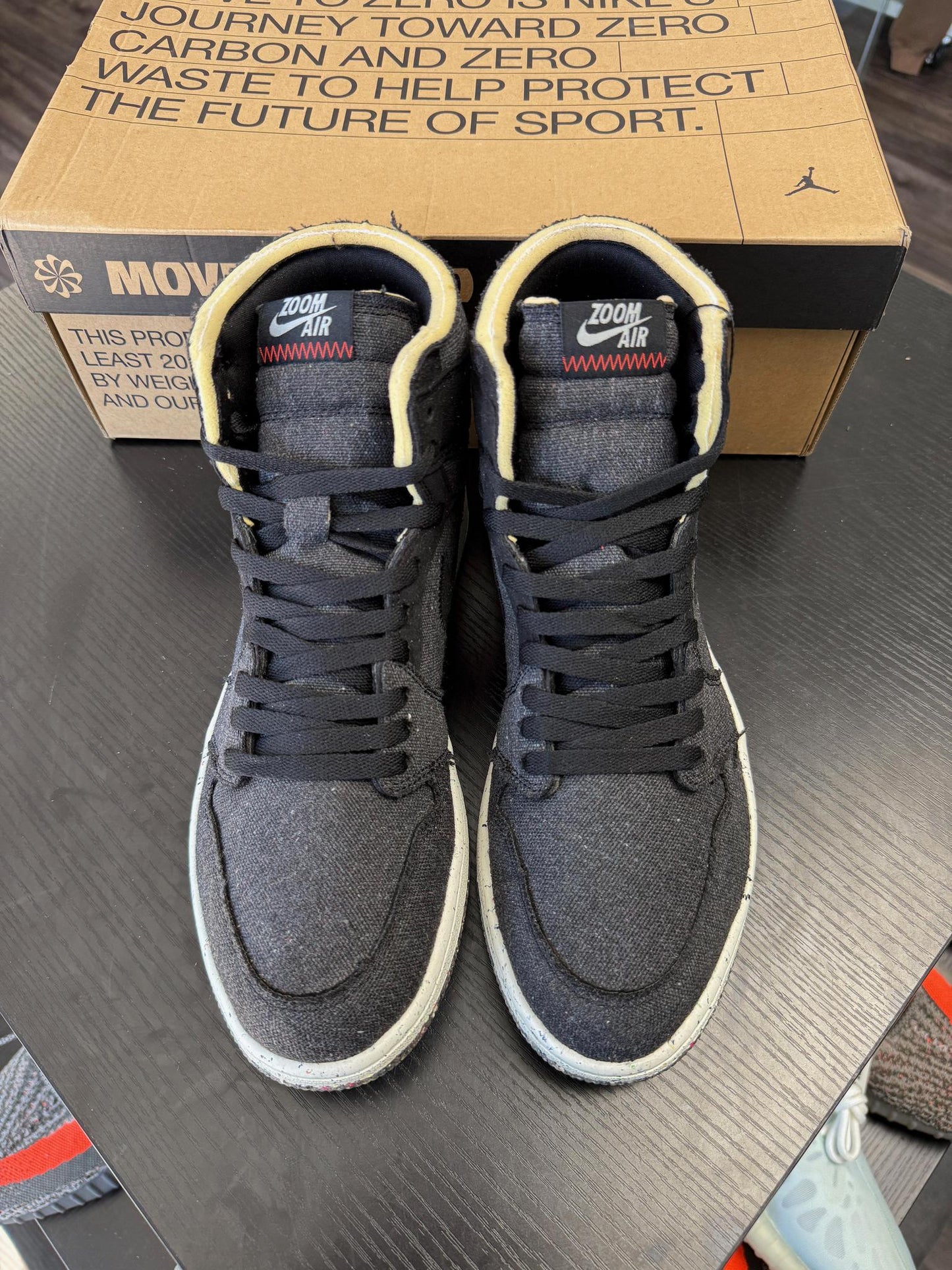 Jordan 1 Zoom Air "Crater" Used Size 10.5