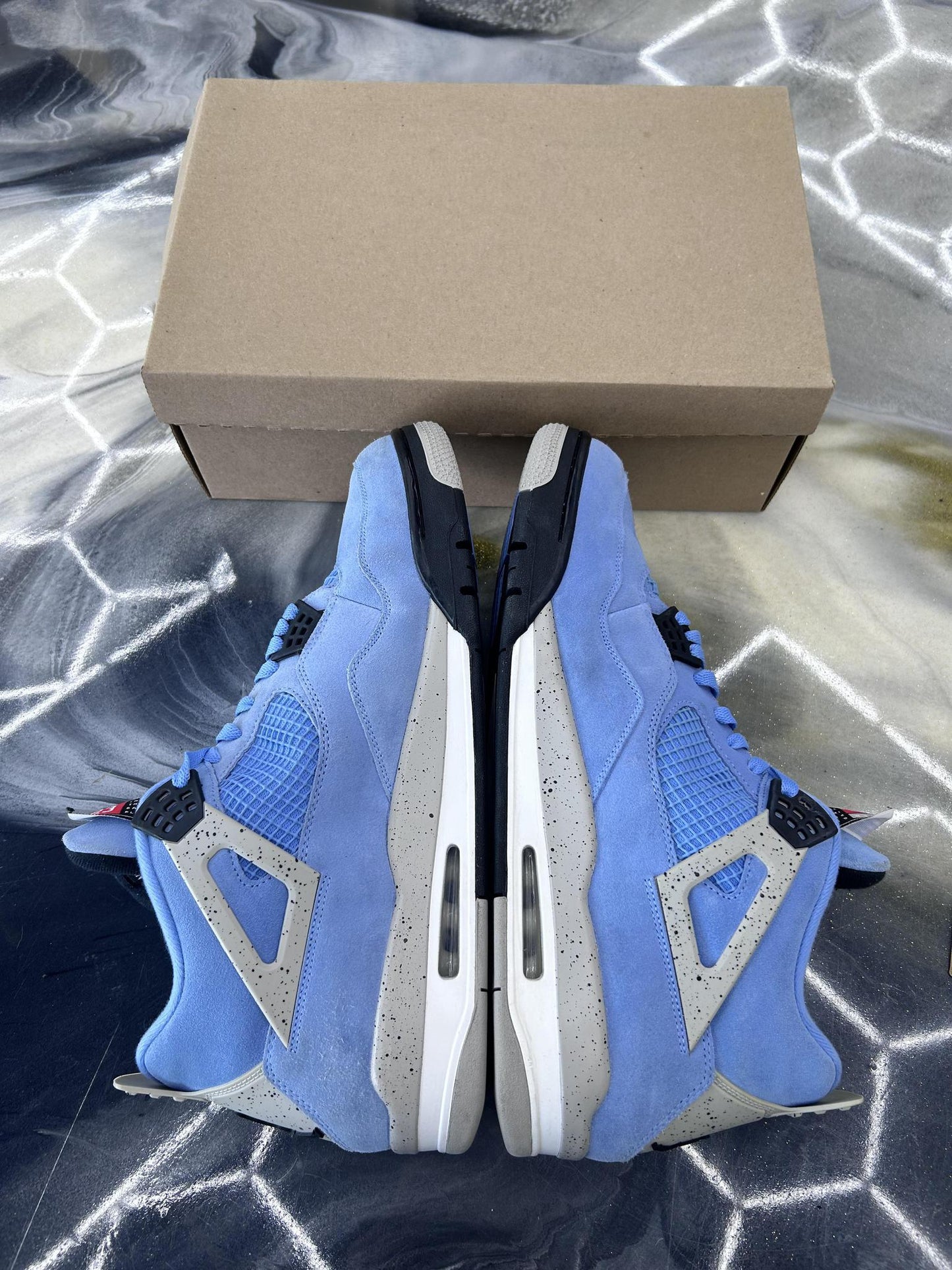 Jordan 4 University Blue Used Size 16