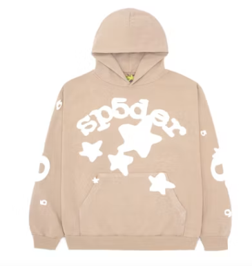 Sp5der Beluga Hoodie "Sand"