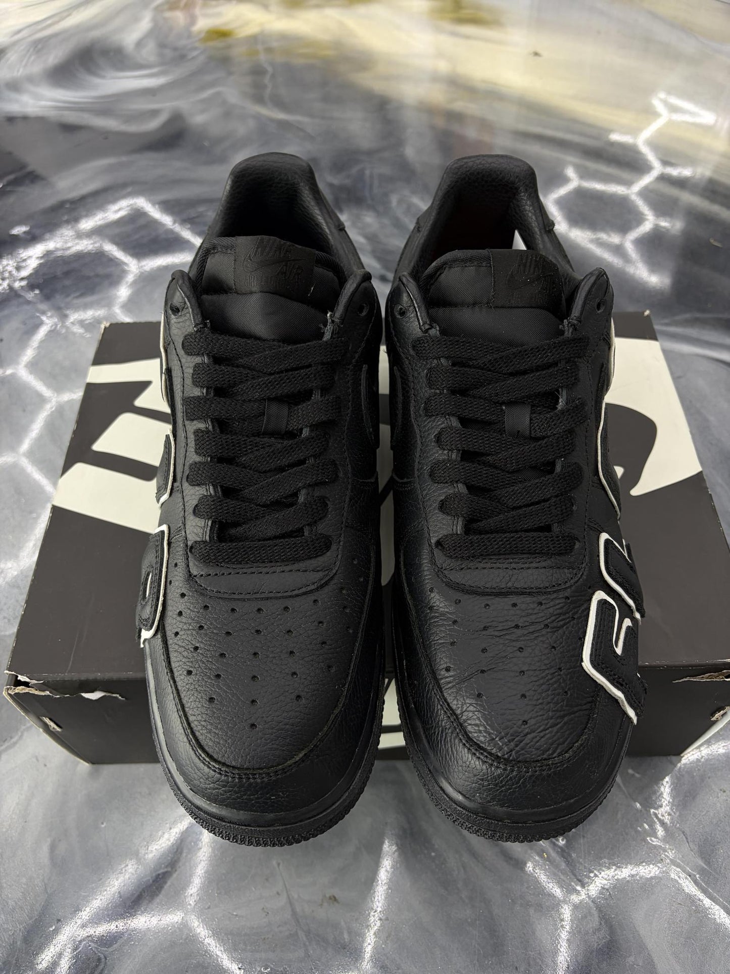 Nike X CPFM Air Force One Low "Black" Used Size 10.5