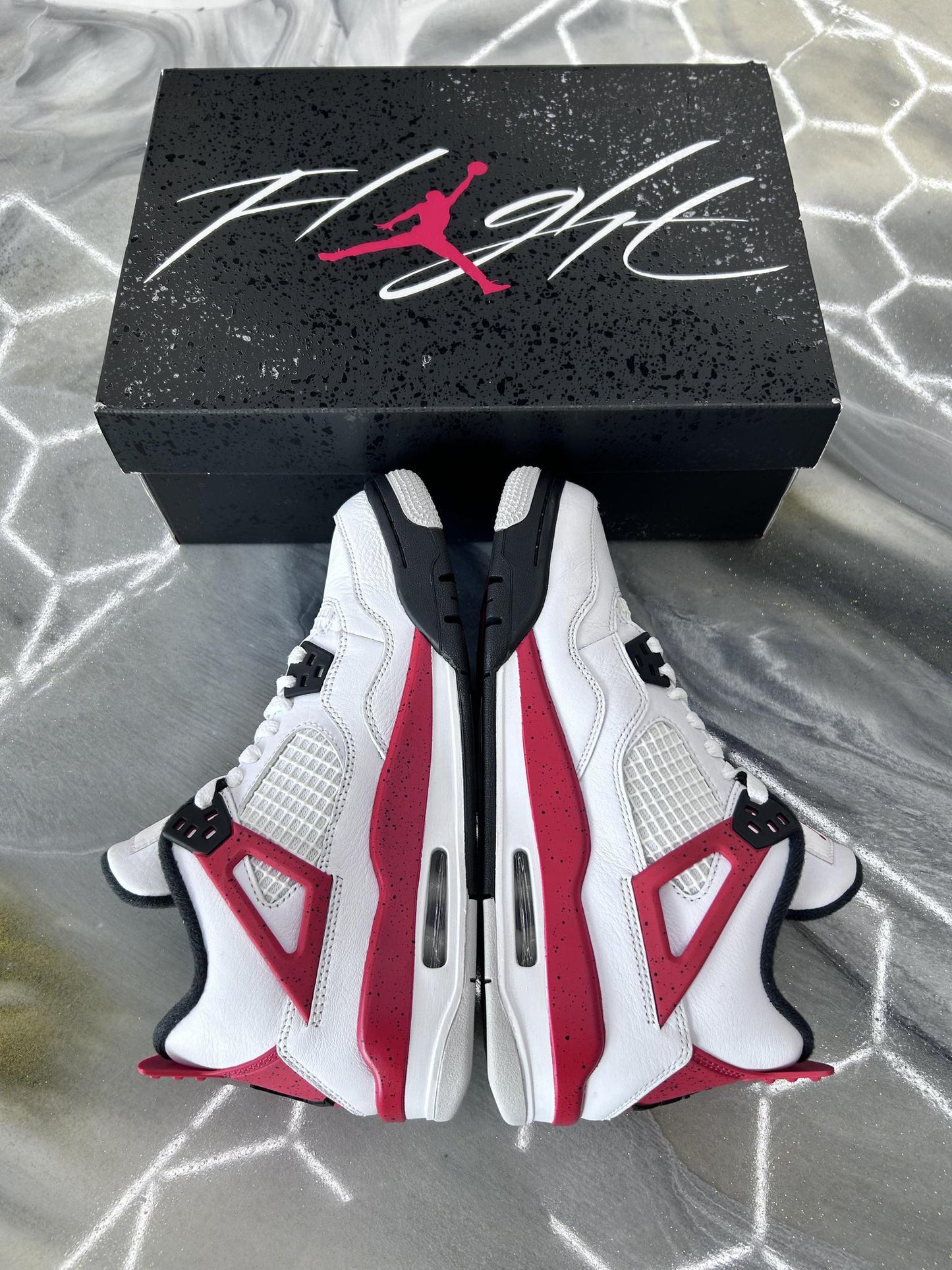 Jordan 4 "Red Cement" Used Size 6.5Y/8W