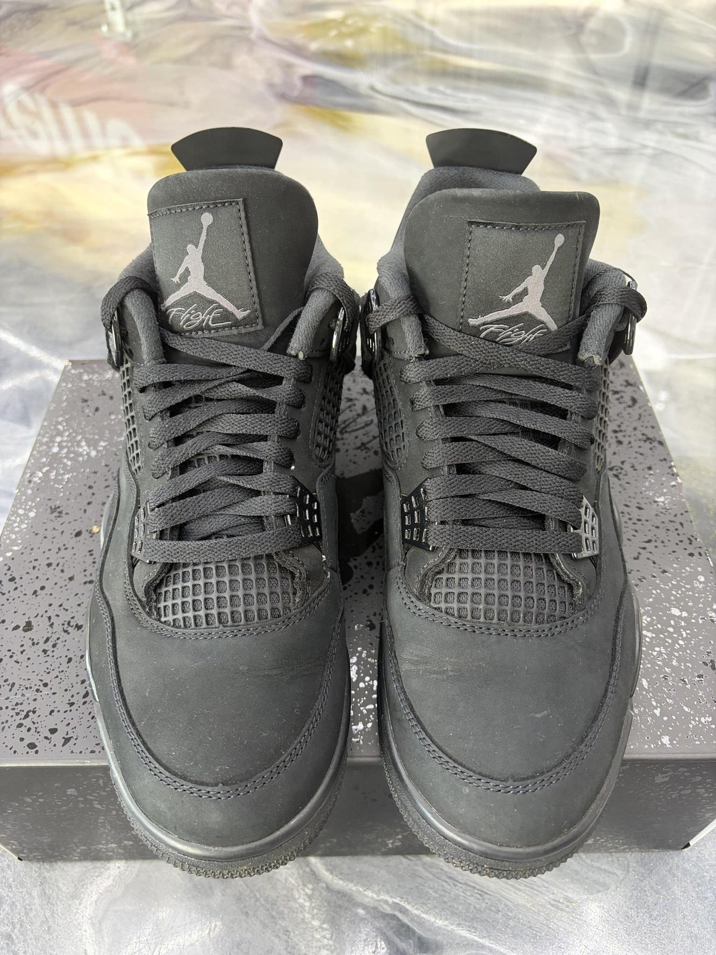 Jordan 4 "Black Cat" Used Size 11