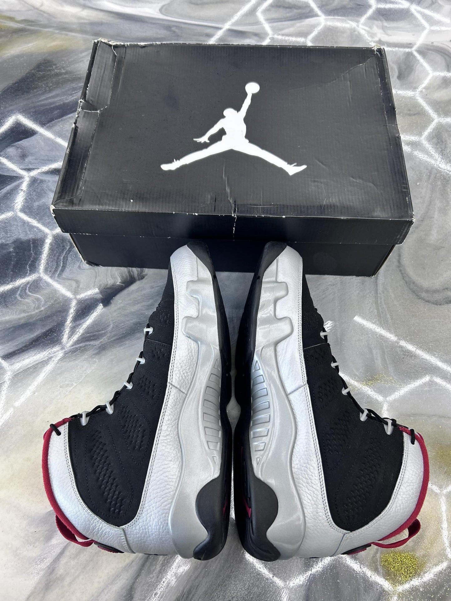 Jordan 9 Kilroy Used Size 12