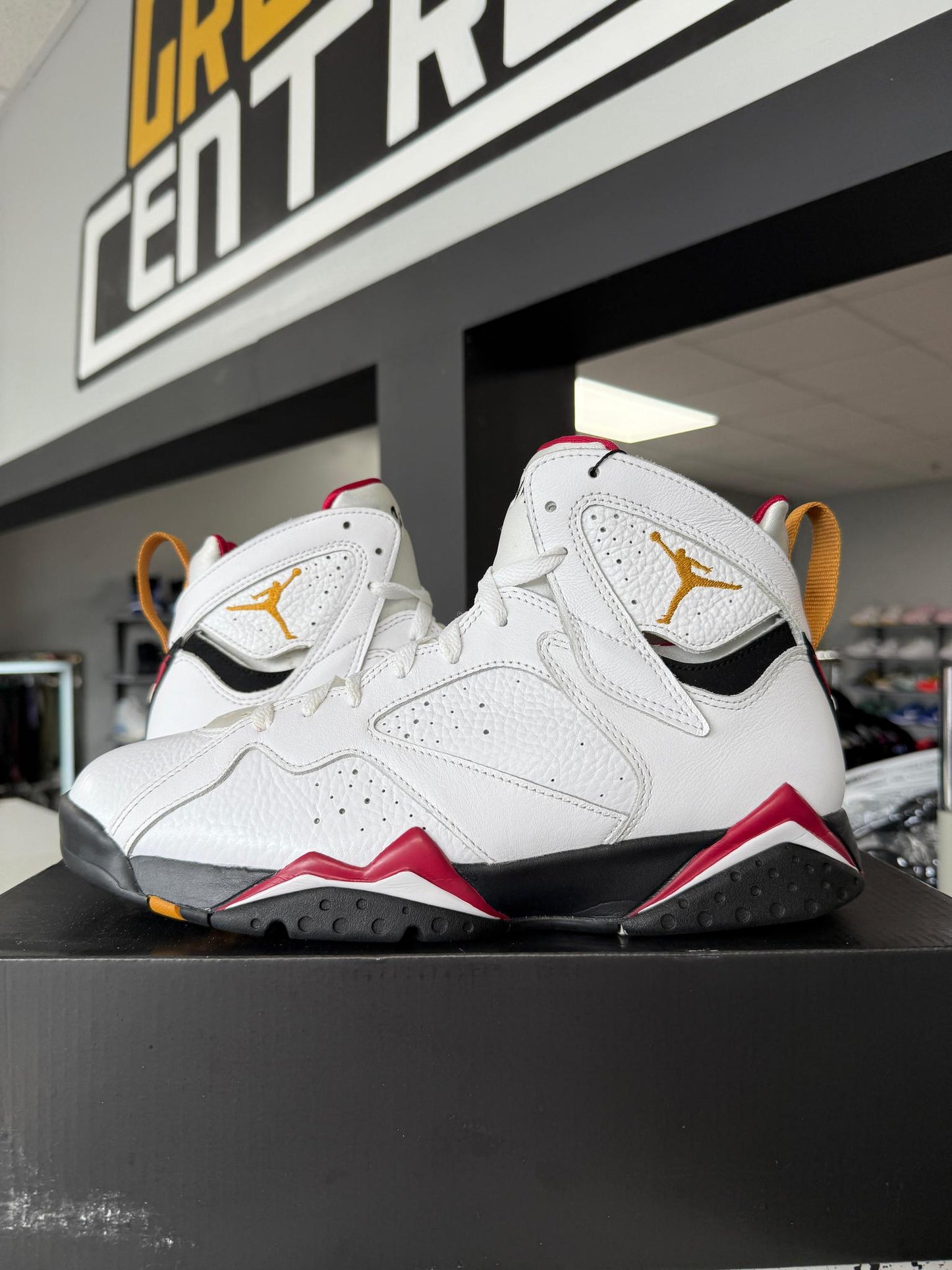 Jordan 7 "Cardinal" Used Size 9.5