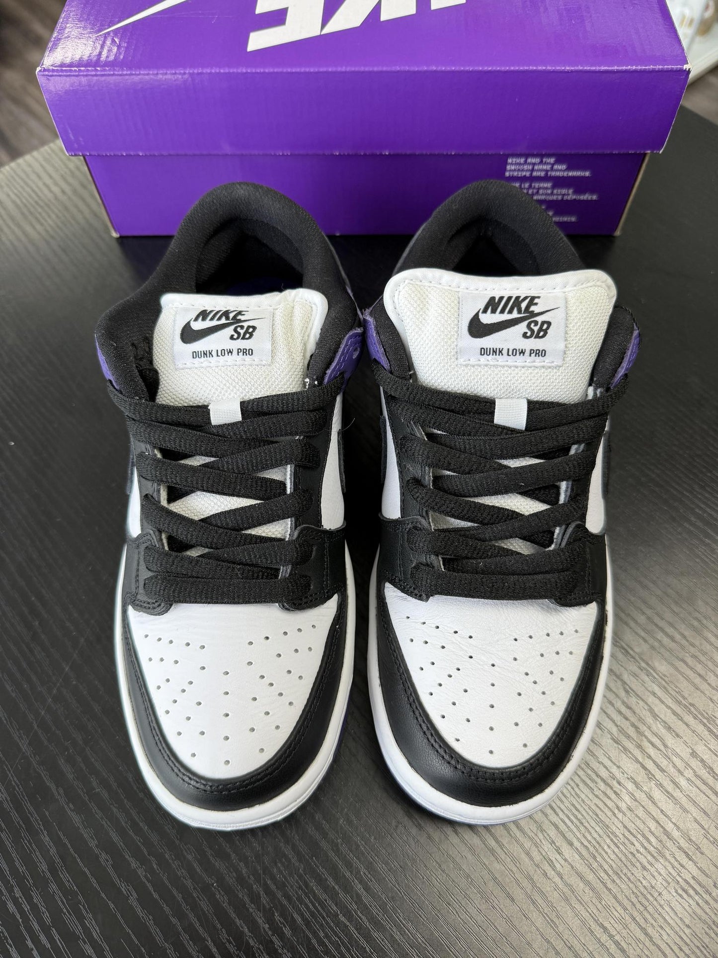 Nike SB Dunk Low "Court Purple" Used Size 5.5Y/7W