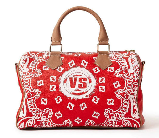 Vale Duffle Red Paisley