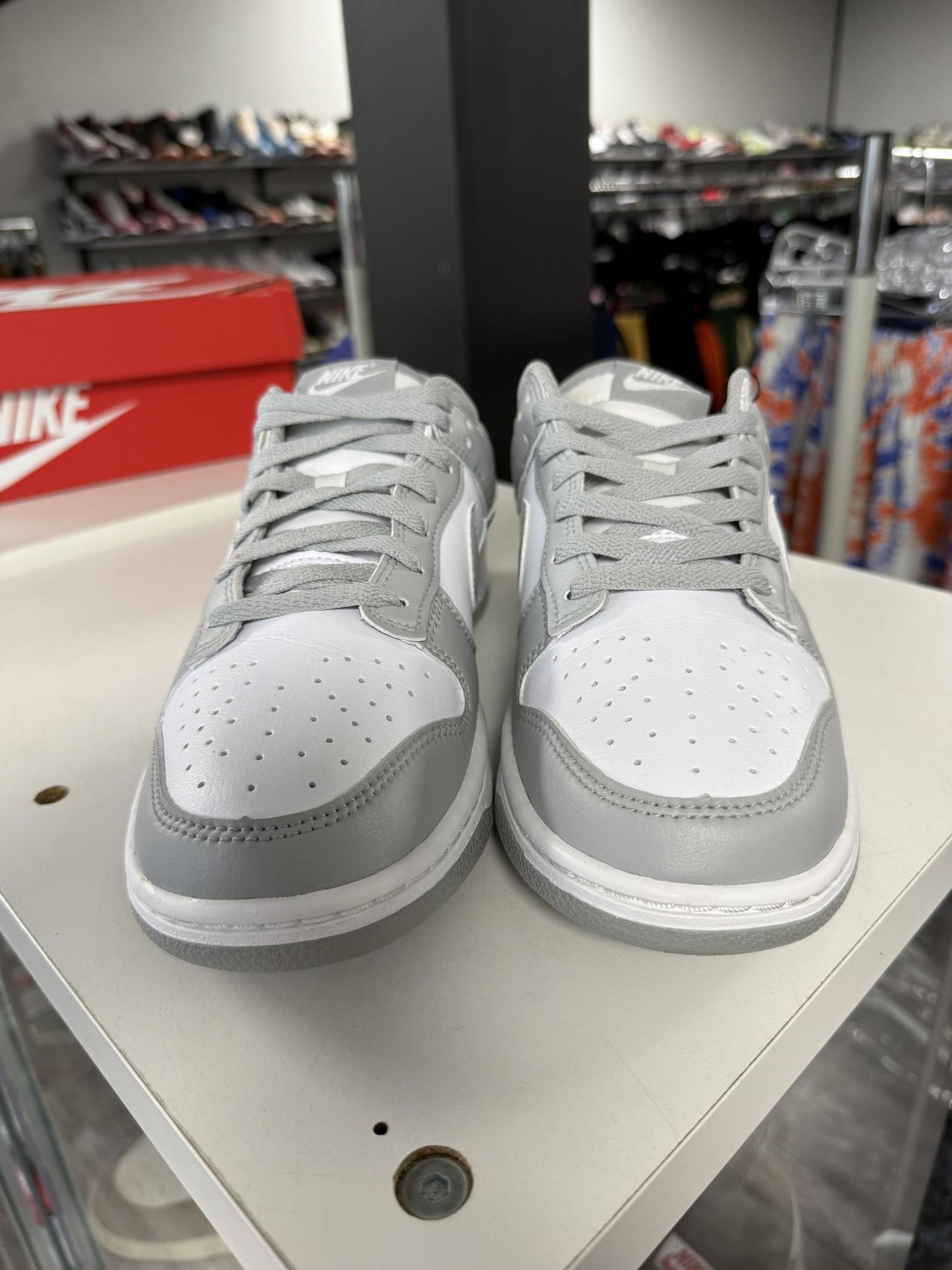 Dunk Low "Light Smoke Grey" Used Size 8.5