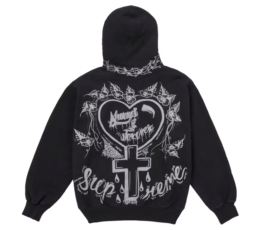 Supreme Forever Hoodie "Black"