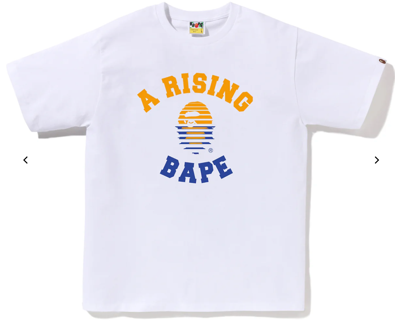 A Bathing Ape Rising Bape Tee "White"