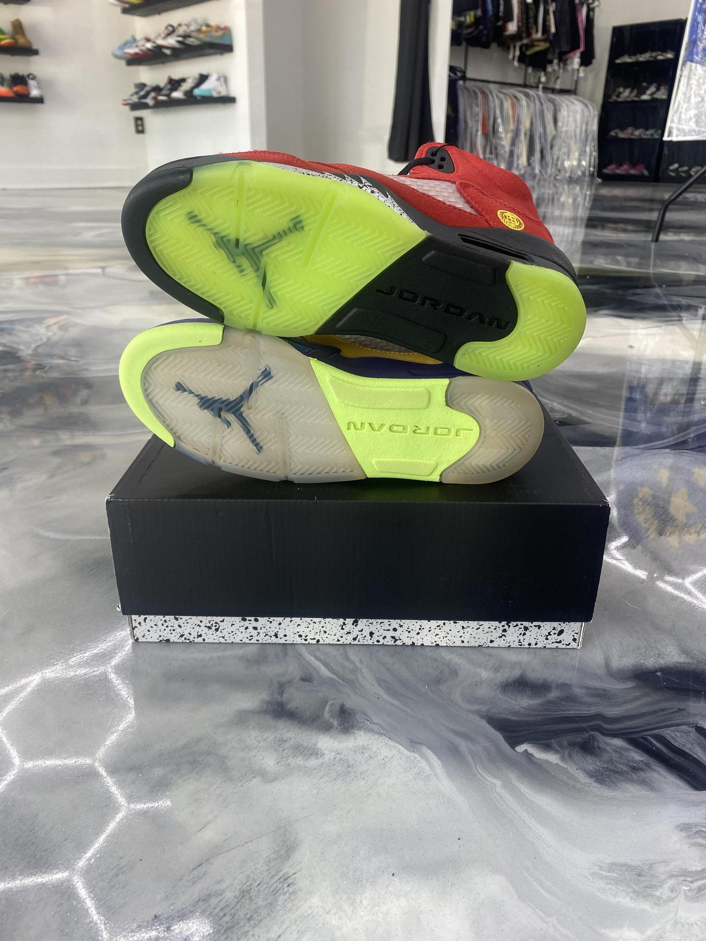 Jordan 5 "What The" Used Size 5Y/6.5