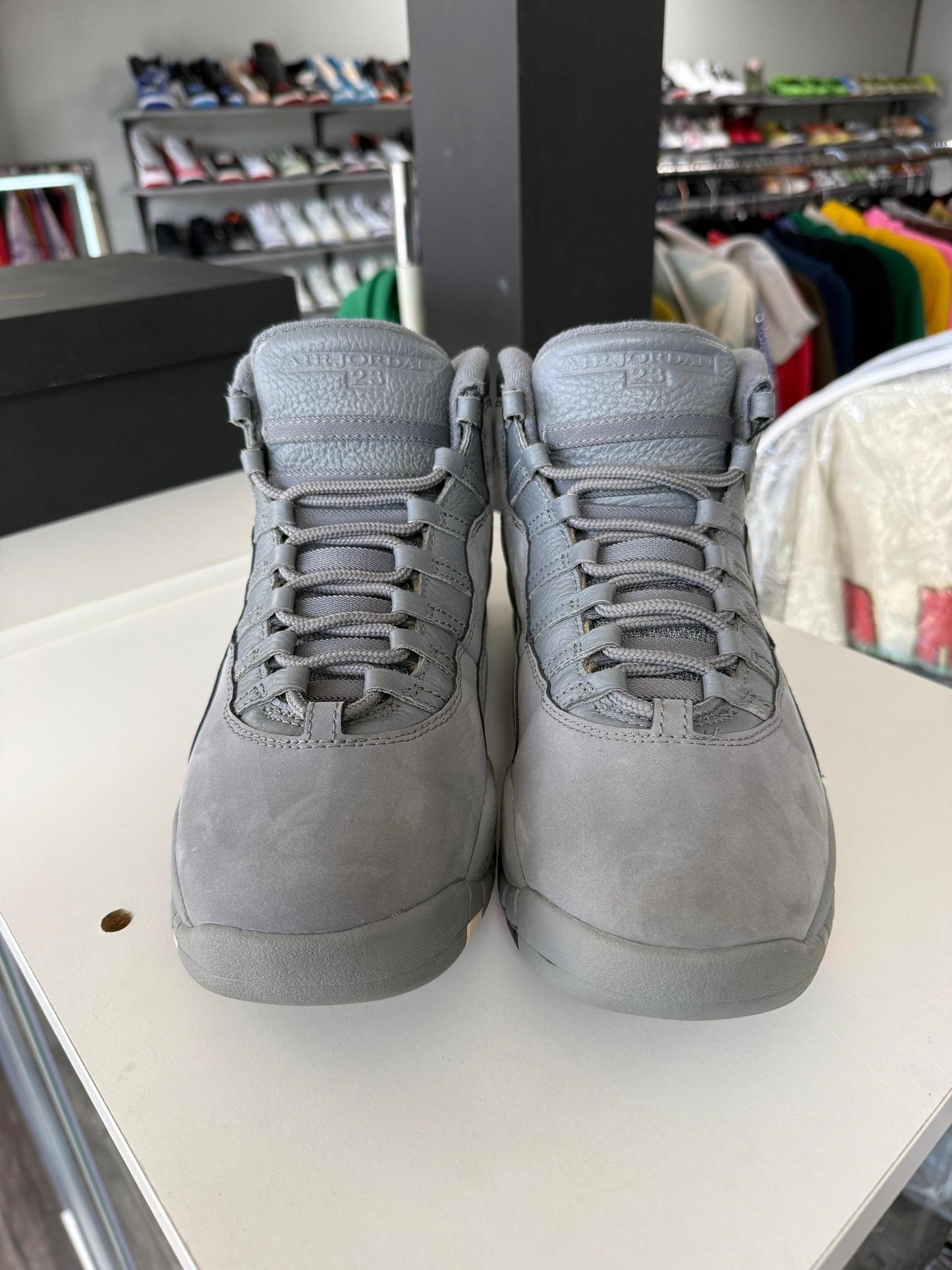 Jordan 10 "Cool Grey" Used Size 10.5