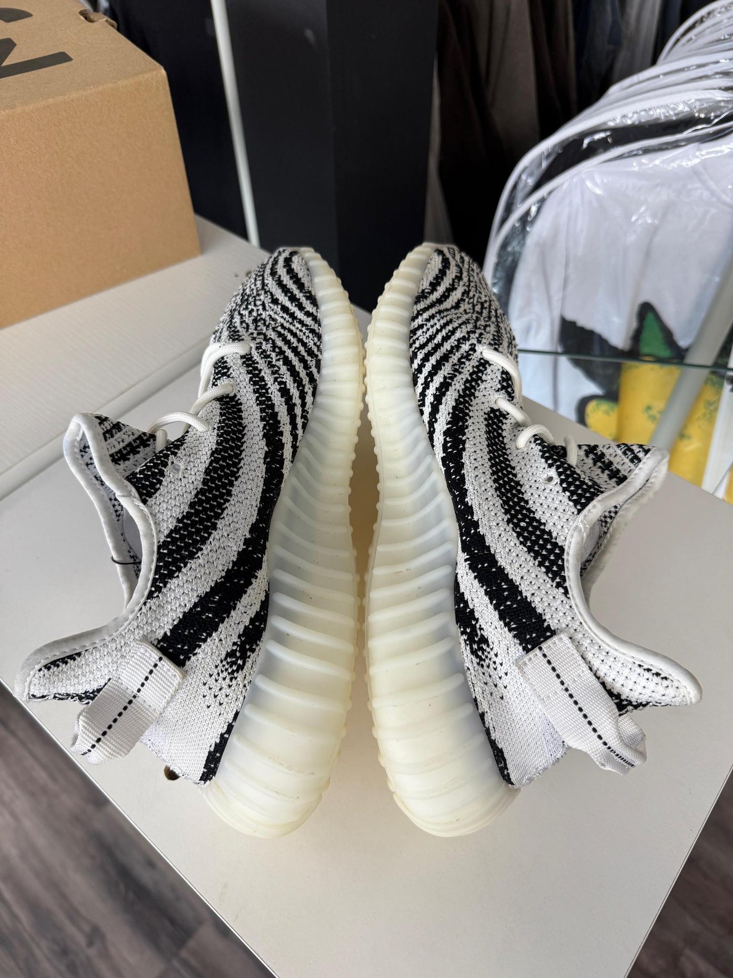 Yeezy 350 V2 "Zebra" Used Size 12