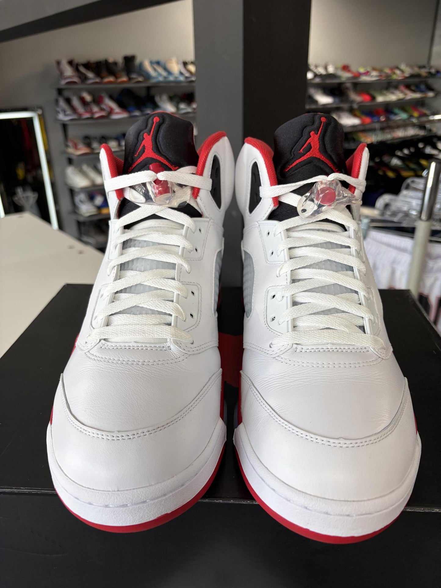 Jordan 5 "Fire Red" Used Size 13