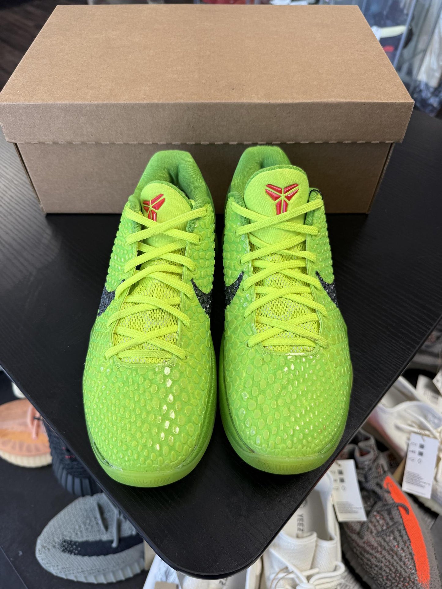 Nike Kobe 6 Protro "Grinch" Used Size 6Y/7.5W