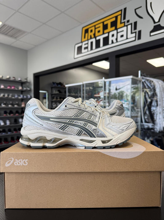 Asics Gel Kayano 14 Birch Dark Pewter Used Size 9