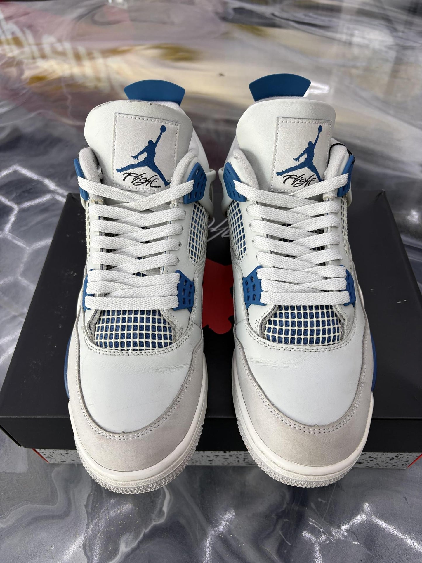 Jordan 4 "Military Blue" Used Size 11