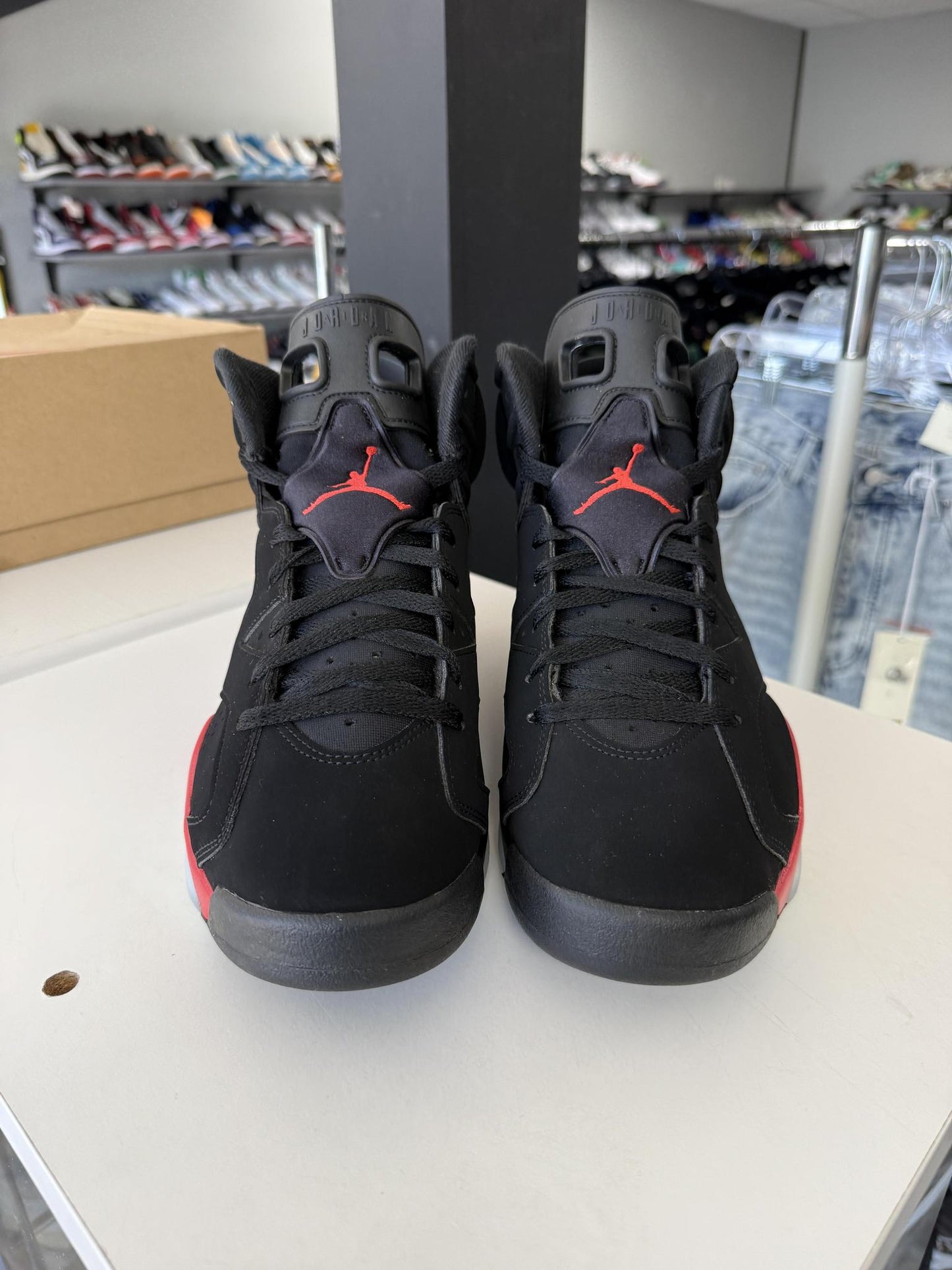 Jordan 6 "Infrared Salesman" Used Size 10