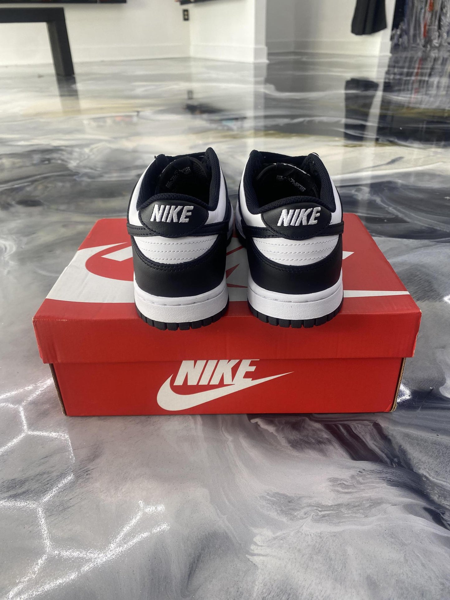 Nike Dunk Low "Panda" Used Size 7Y/8.5W