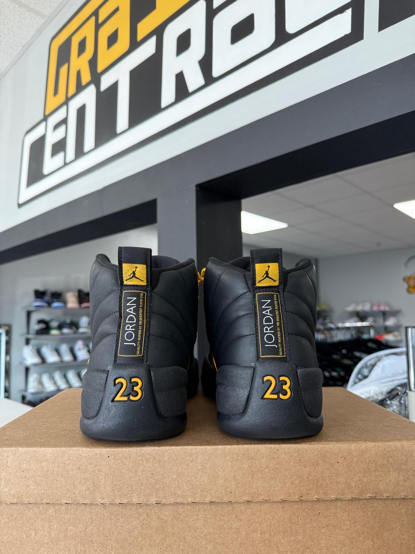Jordan 12 "Black Taxi" Used Size 9