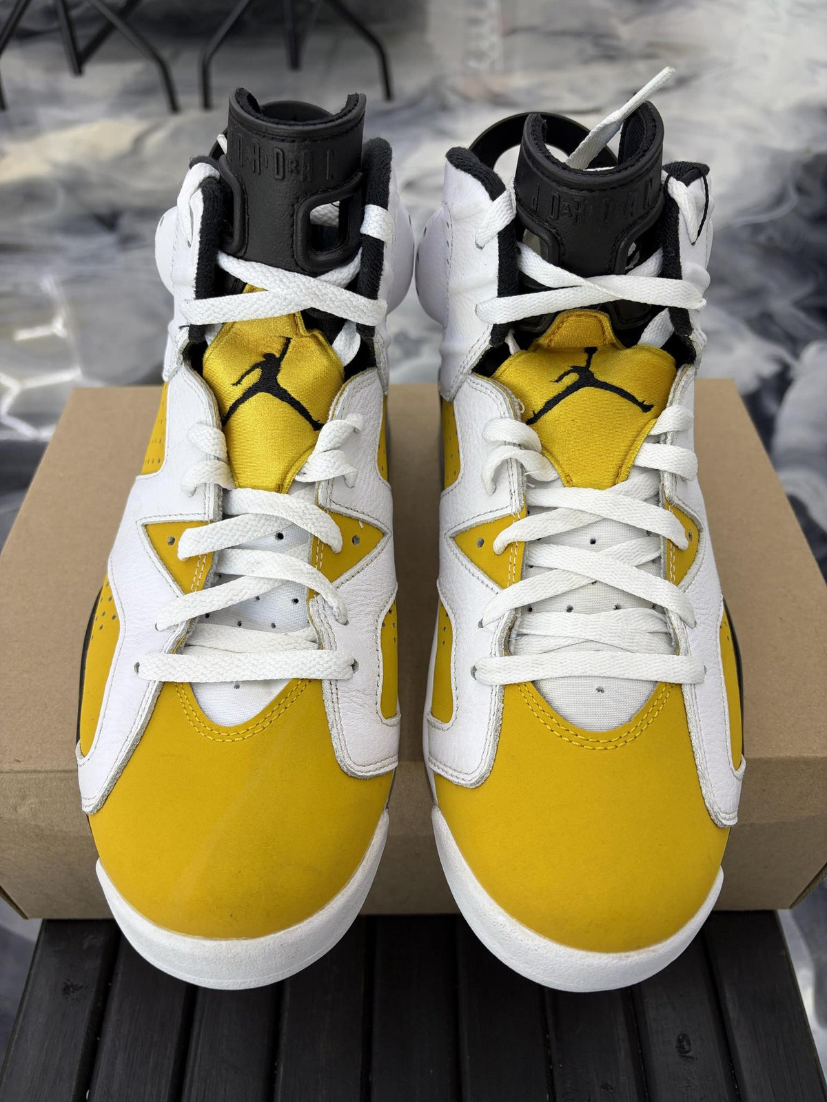 Jordan 6 "Yellow Ochre" Used Size 11