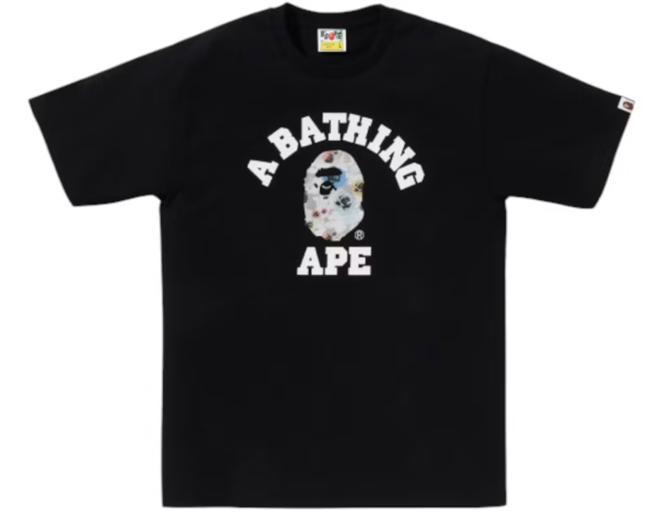 A Bathing Ape Face Tee "Floral Camo"