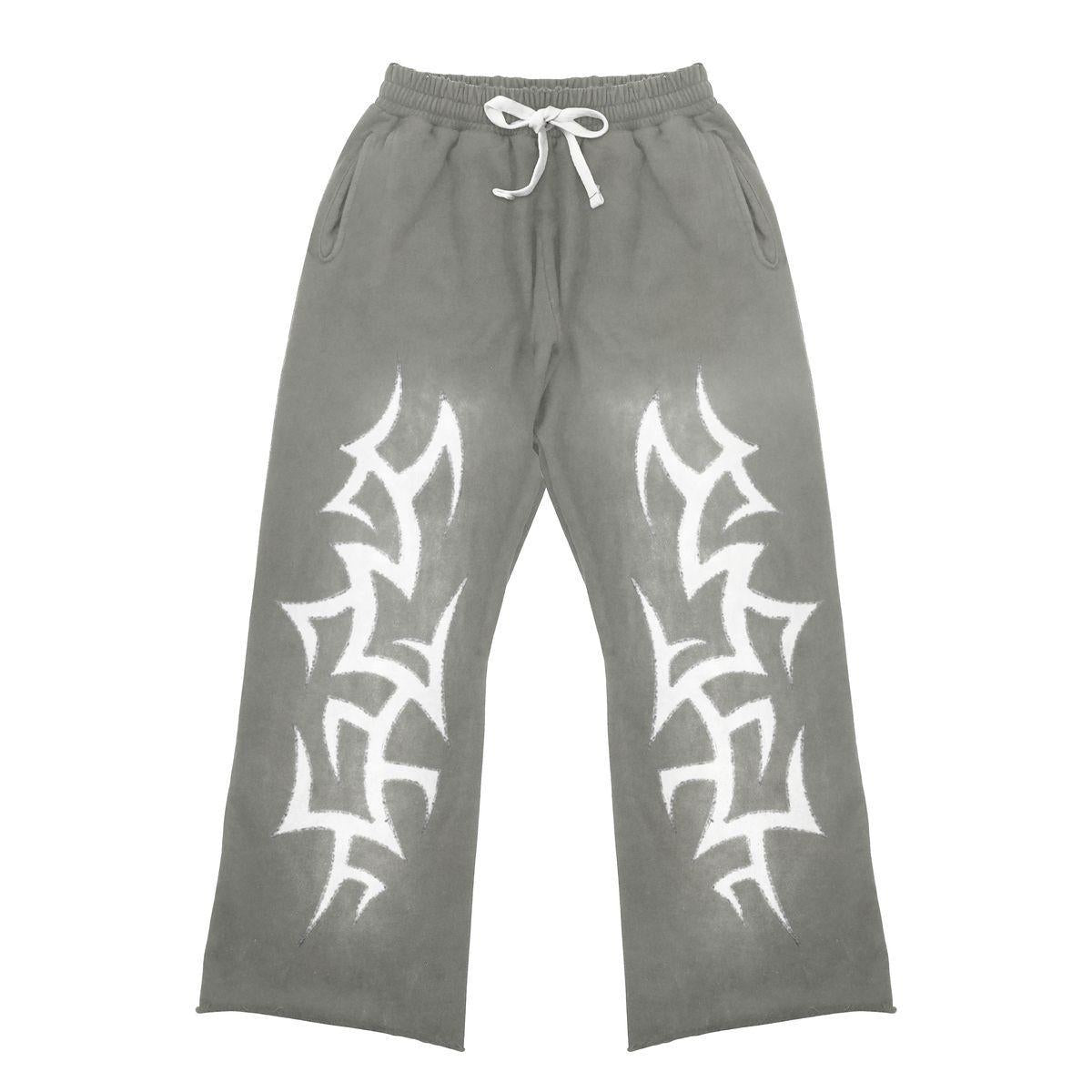 Awoken Dreams Patchwork Sweatsuit "Grey"
