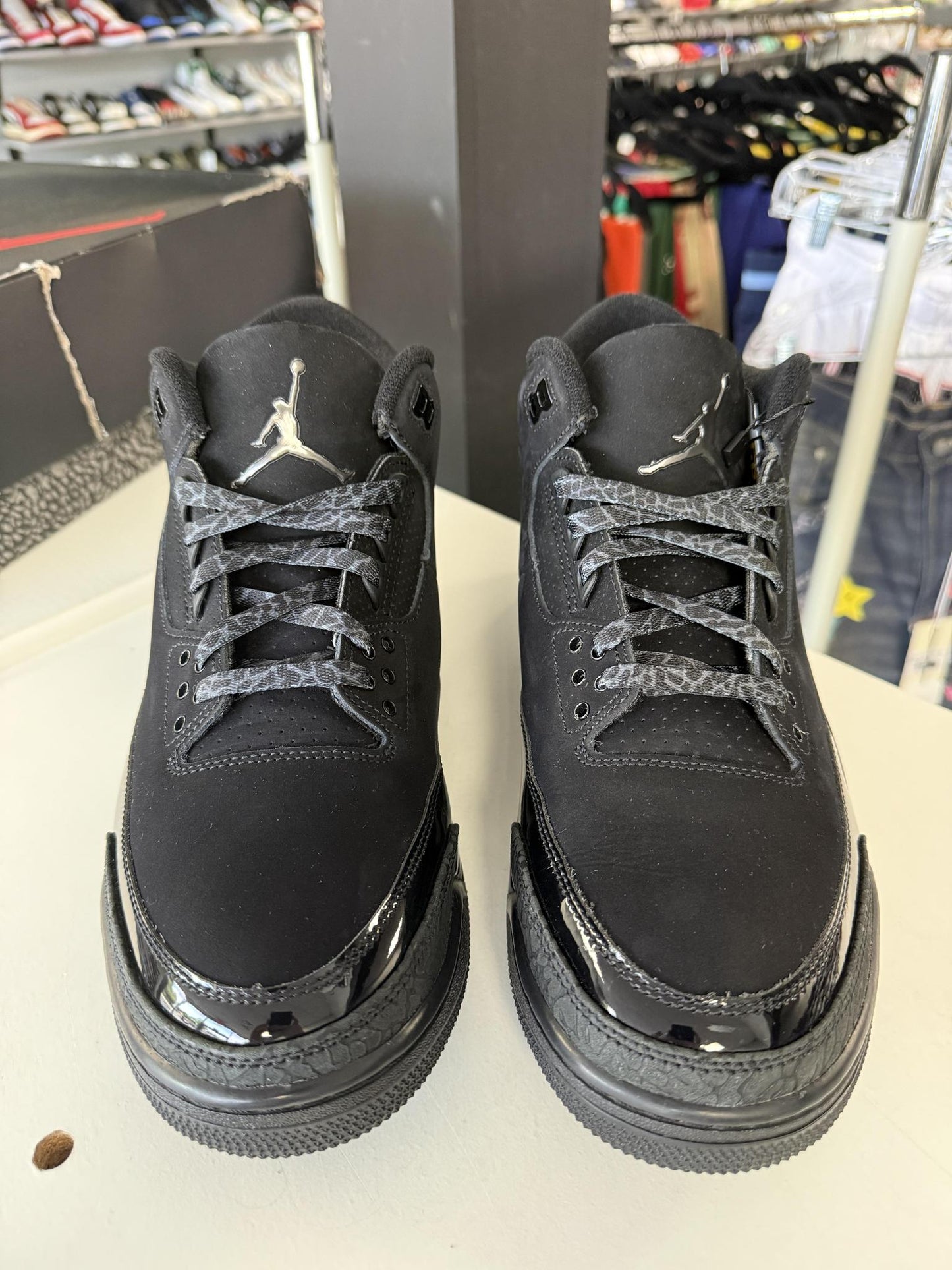 Jordan 3 "Black Cat" Used Size 12