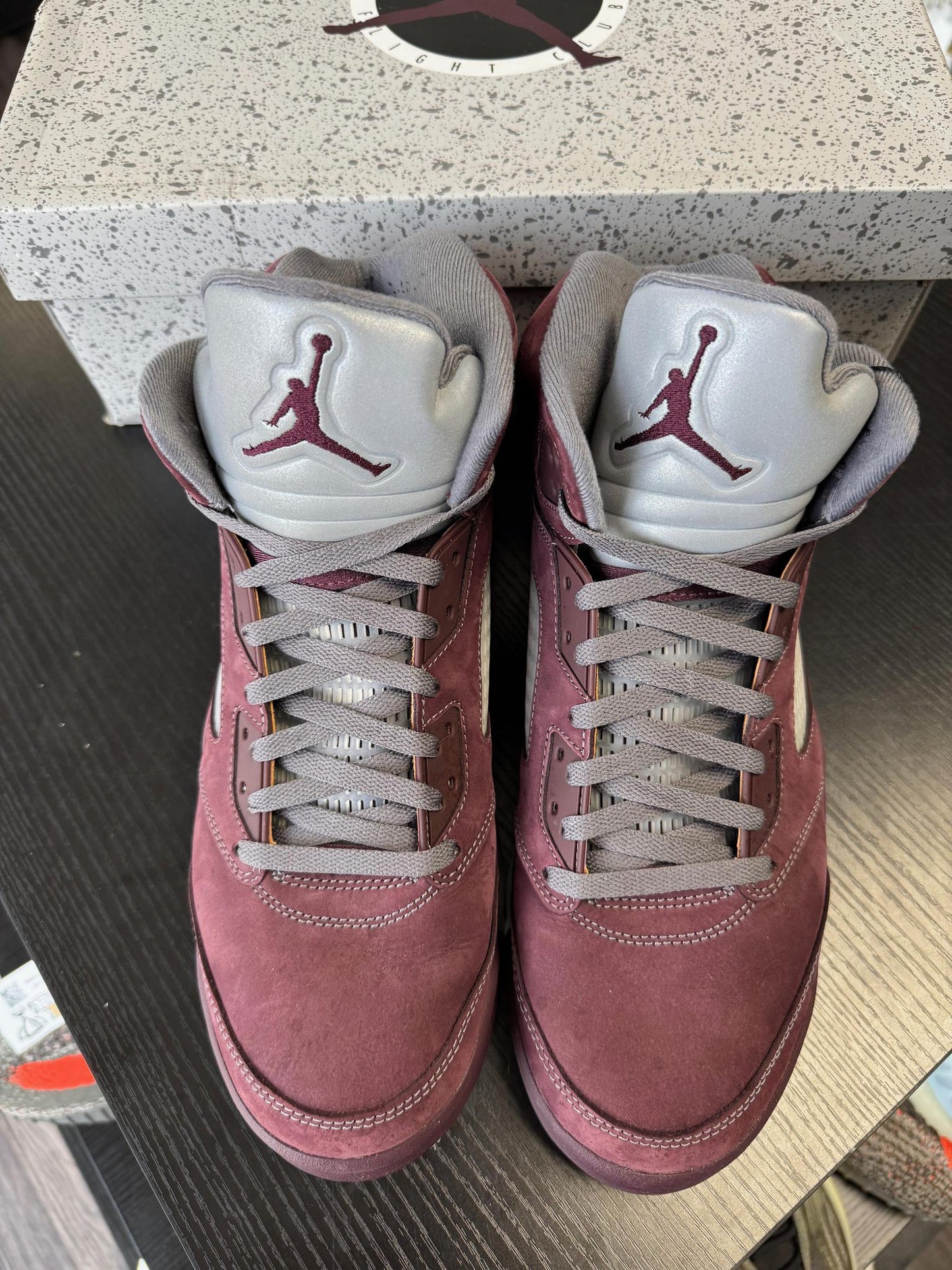 Jordan 5 "Burgundy" Used Size 13