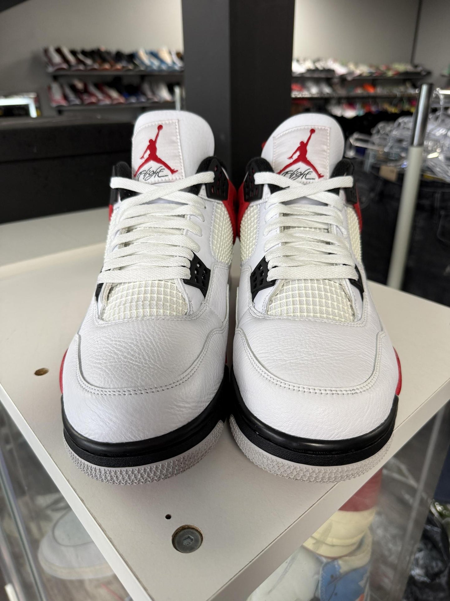 Jordan 4 "Red Cement" Used Size 12.5