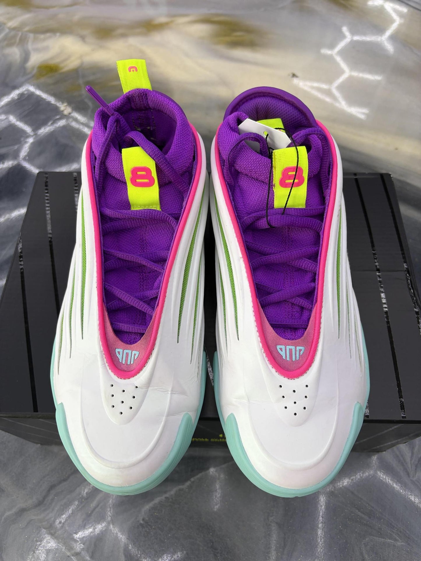 Adidas Harden 9 "Lucid Pink" Used Size 7.5
