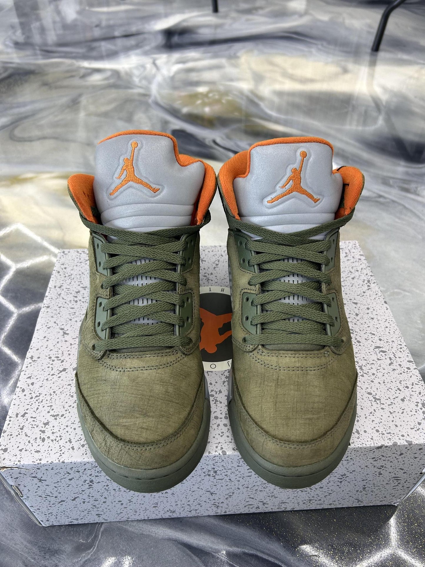 Jordan 5 "Olive" Used Size 9