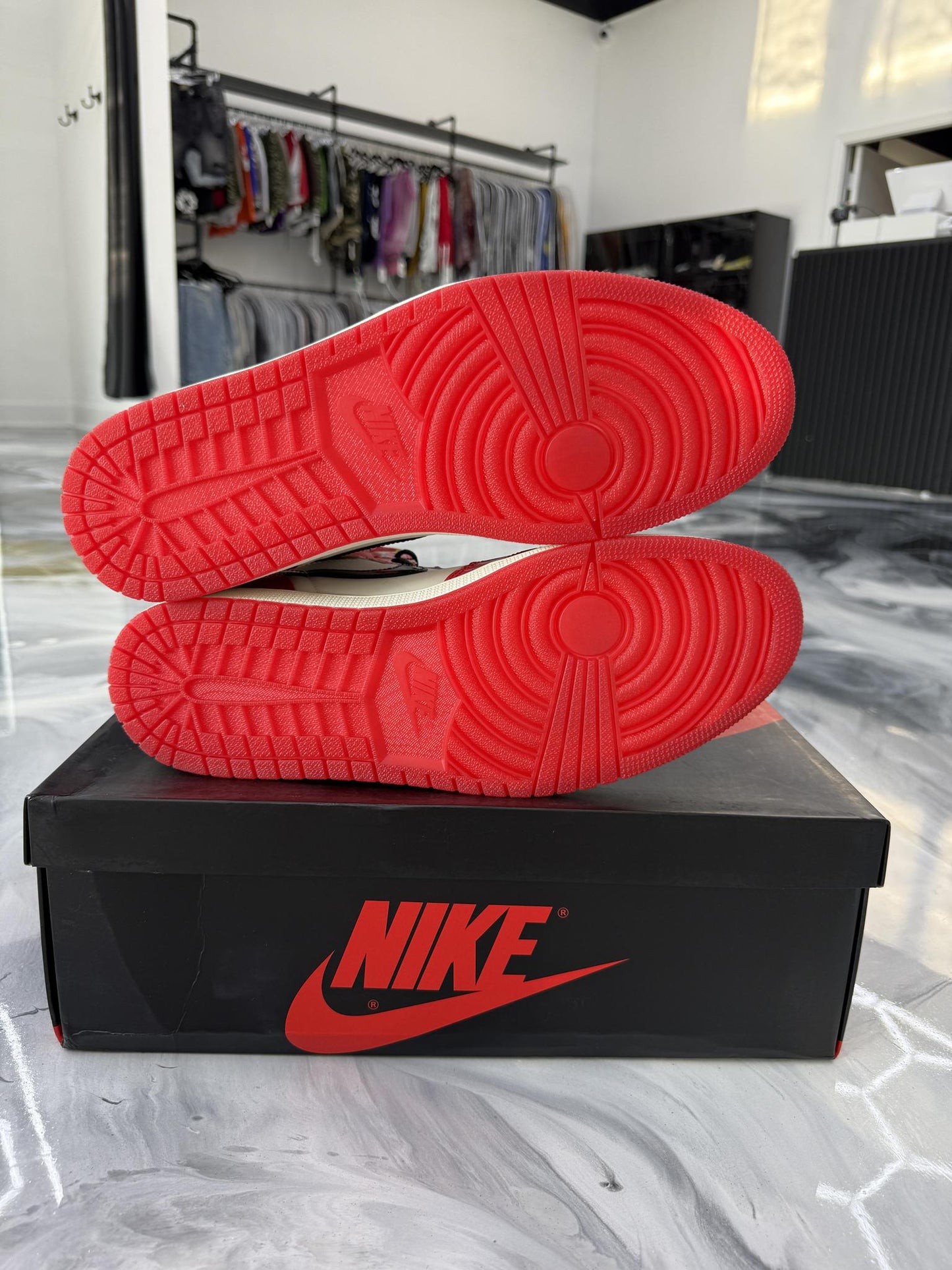 Jordan 1 "Across The Spiderverse" Used Size 15