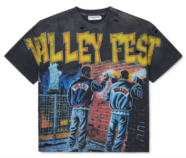 Vale Graffiti Tee "Black"