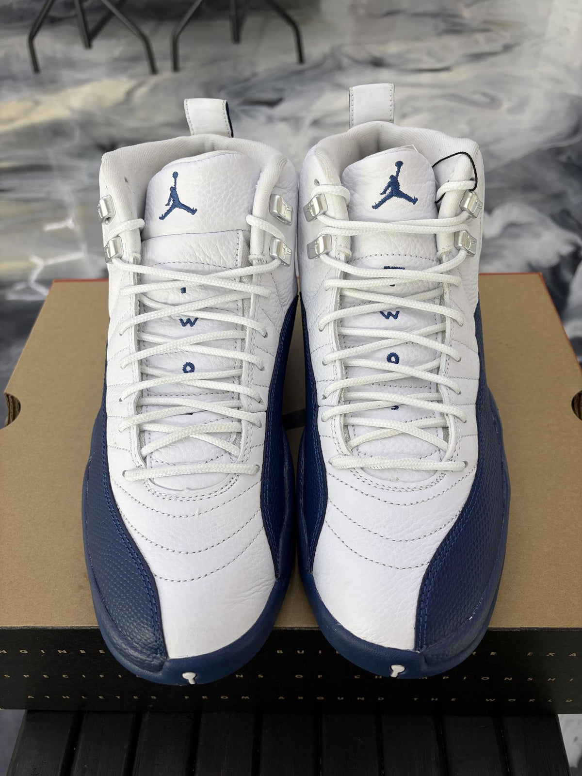 Jordan 12 "French Blue" Used Size 9.5