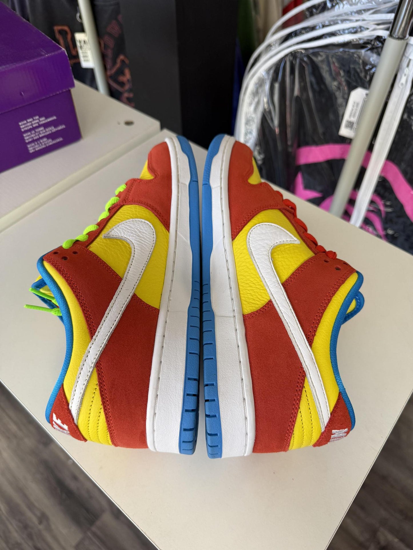 Nike SB Dunk Low "Bart Simpson" Used Size 10