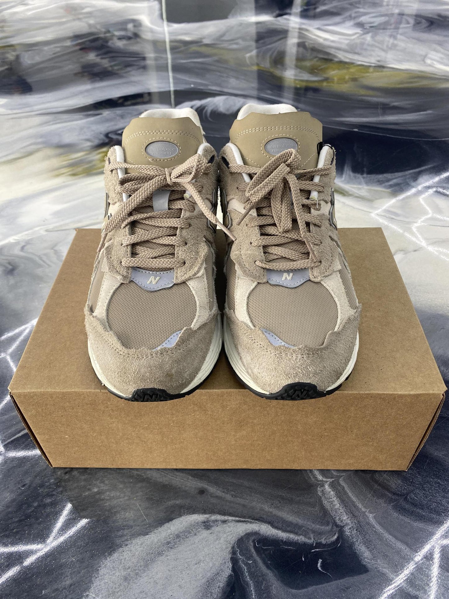 New Balance 2002R Protection Pack "Sand" Used Size 12