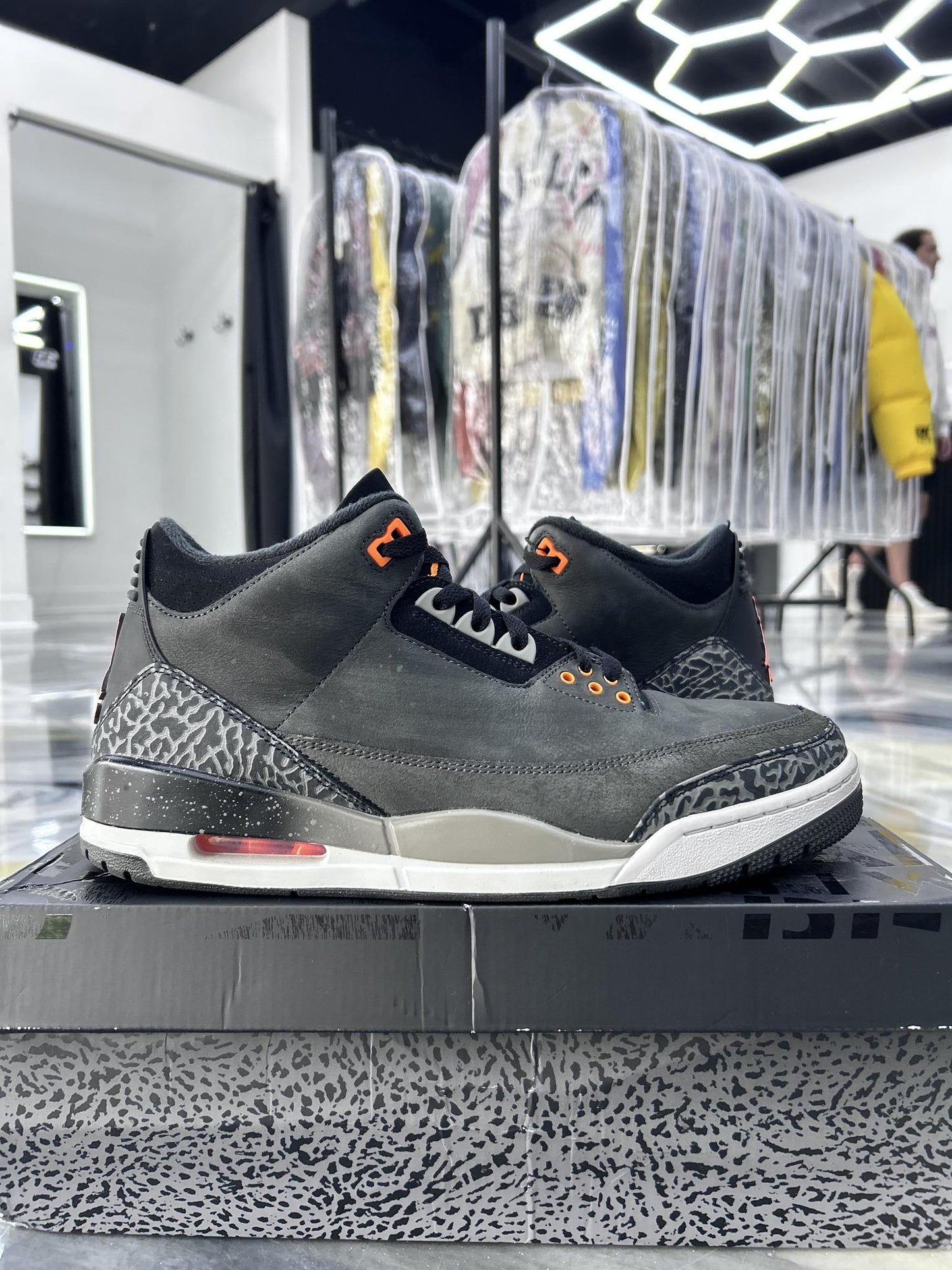 Jordan 3 Fear Used Size 12