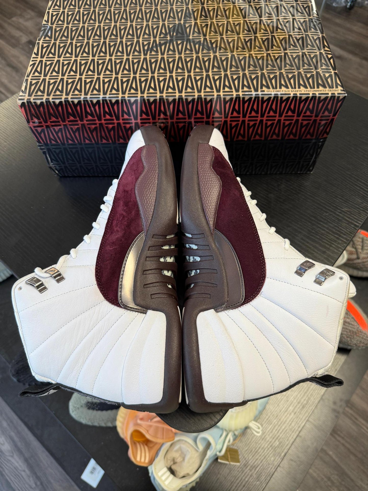 Jordan 12 x A Ma Maniere "White" Used Size 13